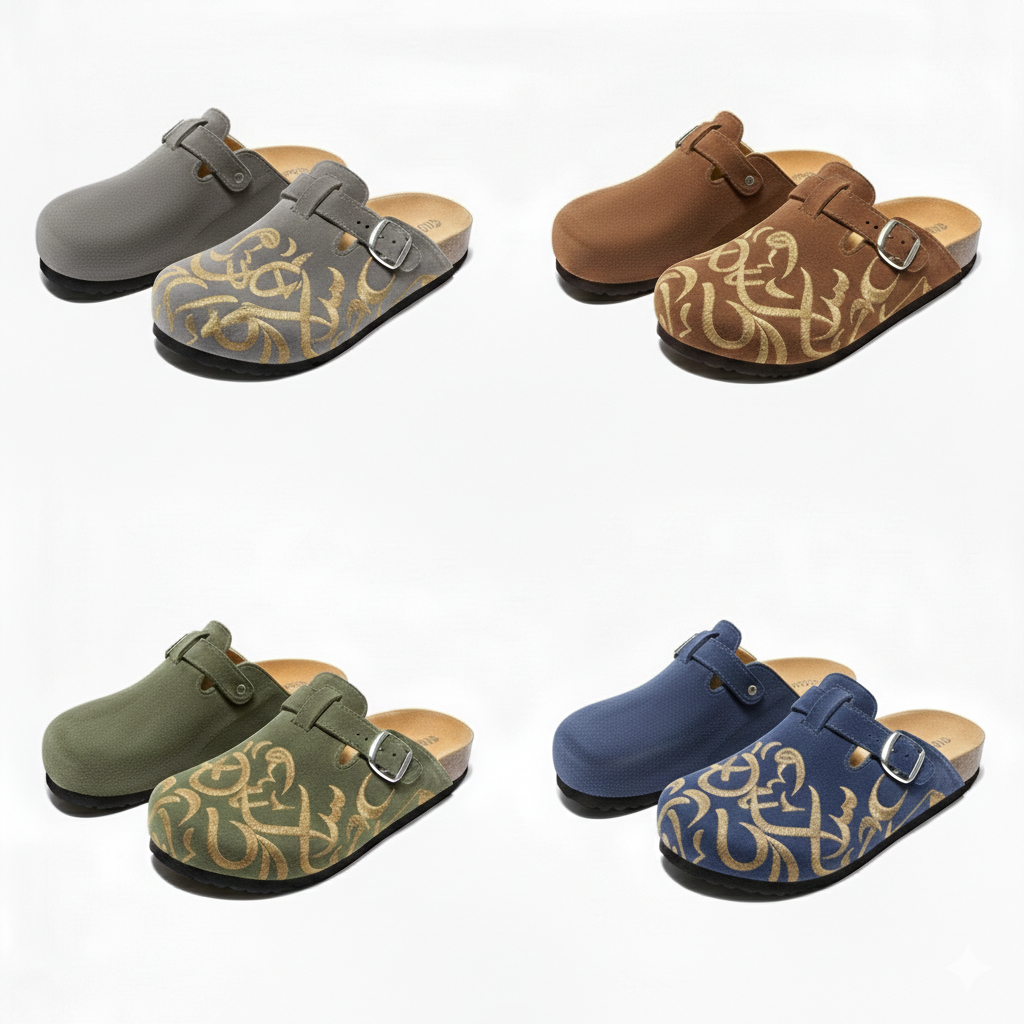 Arabic letters- Clogs Ramadan limited Collection All-Day Support & Premium Sole | QMR Fashion