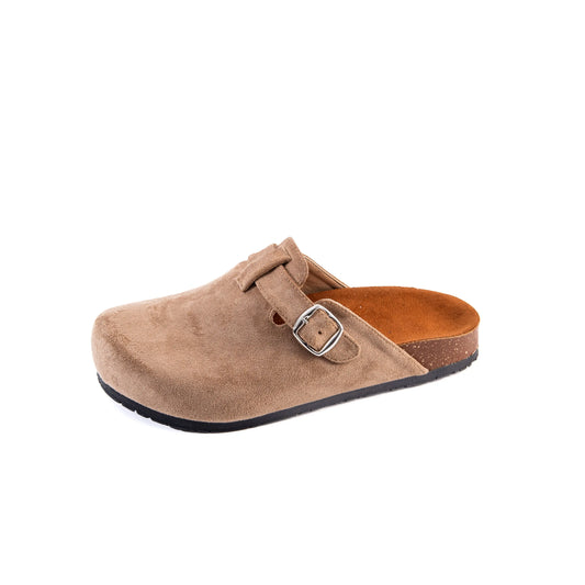 Women’s Comfort Beige Clogs – All-Day Support & Premium Sole | QMR Fashion Slip-On