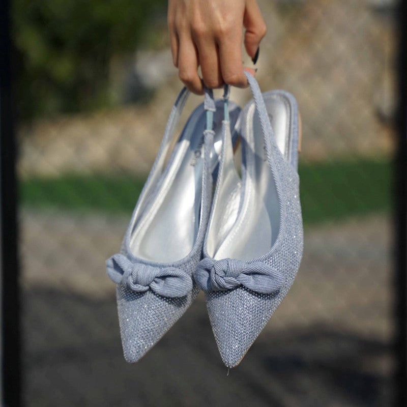 Touch of Shine Women’s Low Heels – 2 CM Imported Comfort Heels | QMR Fashion