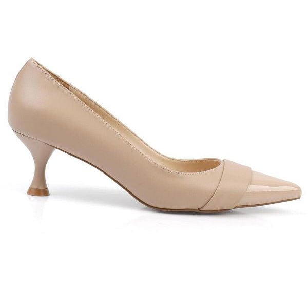 Aurora Pointed Toe Heels – Women’s Patent Leather 5.5cm Shoes | QMR Fashion - Qmr Fashion