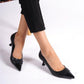Aurora Pointed Toe Heels – Women’s Patent Leather 5.5cm Shoes | QMR Fashion - Qmr Fashion