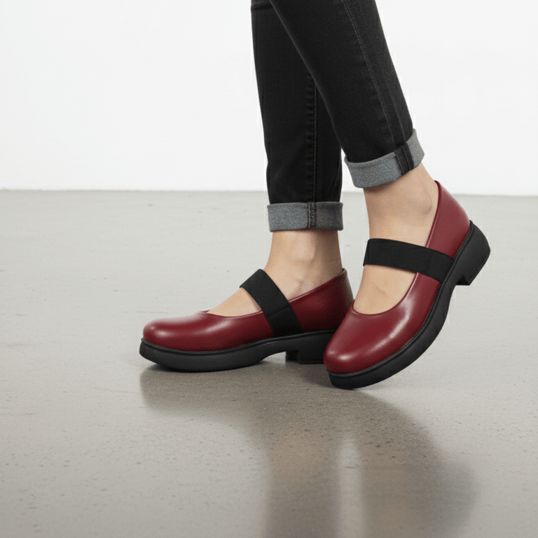 Classic Comfort Maroon Women’s Heels – Everyday Elegant Mid Heel | QMR Fashion - Qmr Fashion