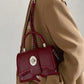 Croc Elegance Hourglass Bag – Crocodile Print Shoulder & Crossbody Handbag | QMR Fashion - Qmr Fashion