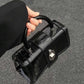 Croc Elegance Hourglass Bag – Crocodile Print Shoulder & Crossbody Handbag | QMR Fashion - Qmr Fashion