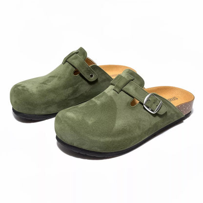 Women’s Light Pistachio Green Clogs – Comfortable & Stable Work Shoes | QMR Fashion