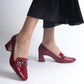 Lina Turkish Capone Block Heels – Women’s 6cm Elegant Shoes | QMR Fashion - Qmr Fashion