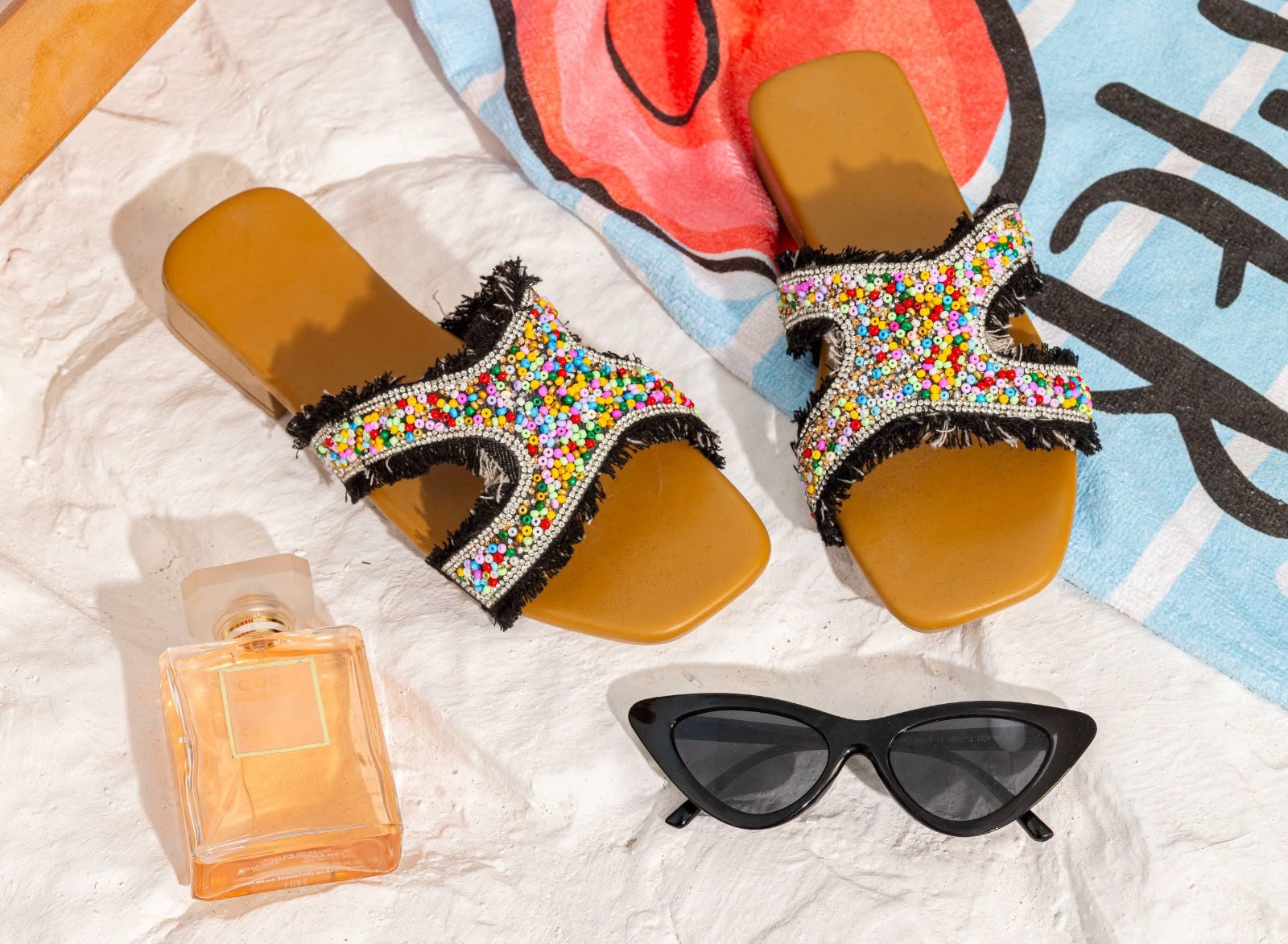 Lunara Slippers - Qmr Fashion