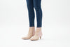Mira Beige Muse Ankle Boot – Elegant Women’s Leather Boot | QMR Fashion - Qmr Fashion