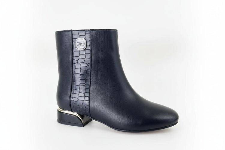Mira Lamora Classic Leather Ankle Boot – Women’s Chic & Comfortable | QMR Fashion
