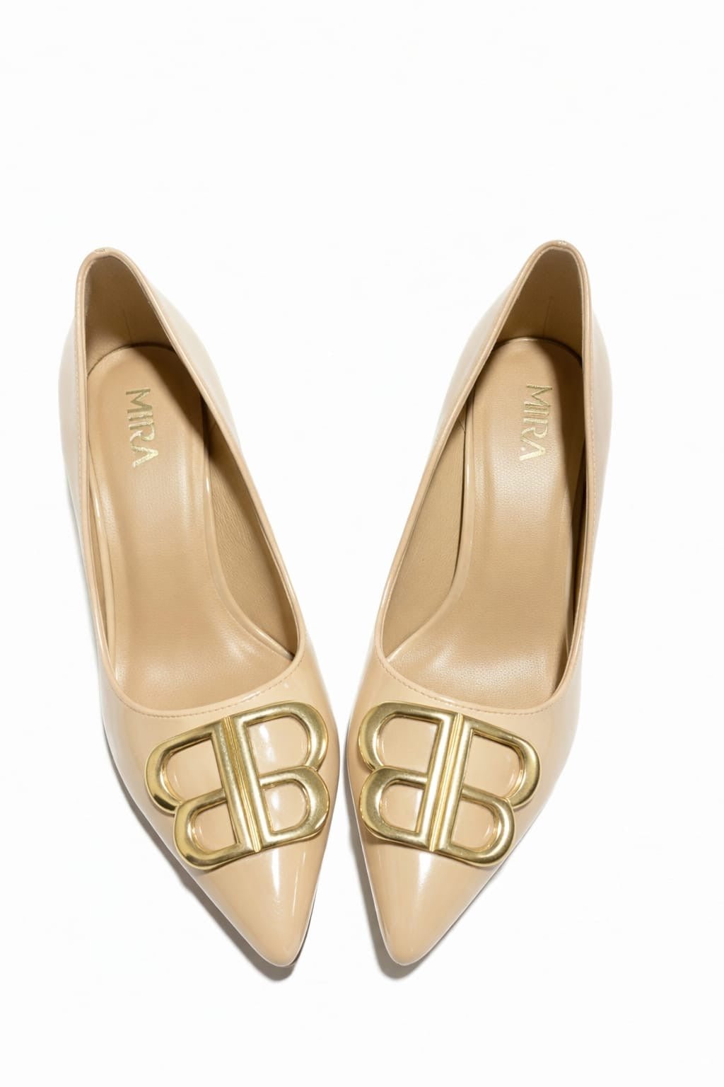 Mira Luna Stiletto Heels – Women’s Nude Pointed Toe 6cm Shoes | QMR Fashion - Qmr Fashion
