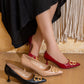 Mira Luna Stiletto Heels – Women’s Nude Pointed Toe 6cm Shoes | QMR Fashion - Qmr Fashion