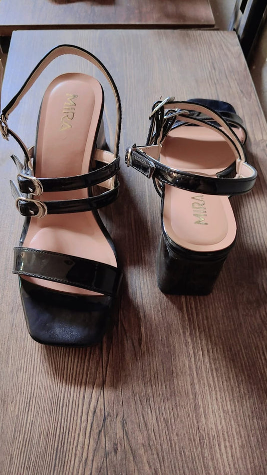 Mira Patent Leather - Qmr Fashion