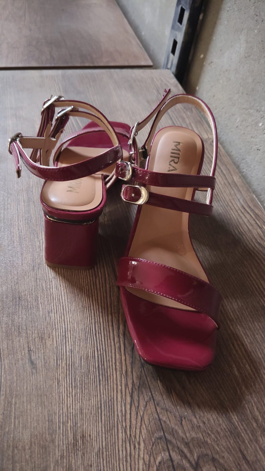 Mira Patent Leather - Qmr Fashion