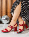 Mira Patent Leather - Qmr Fashion