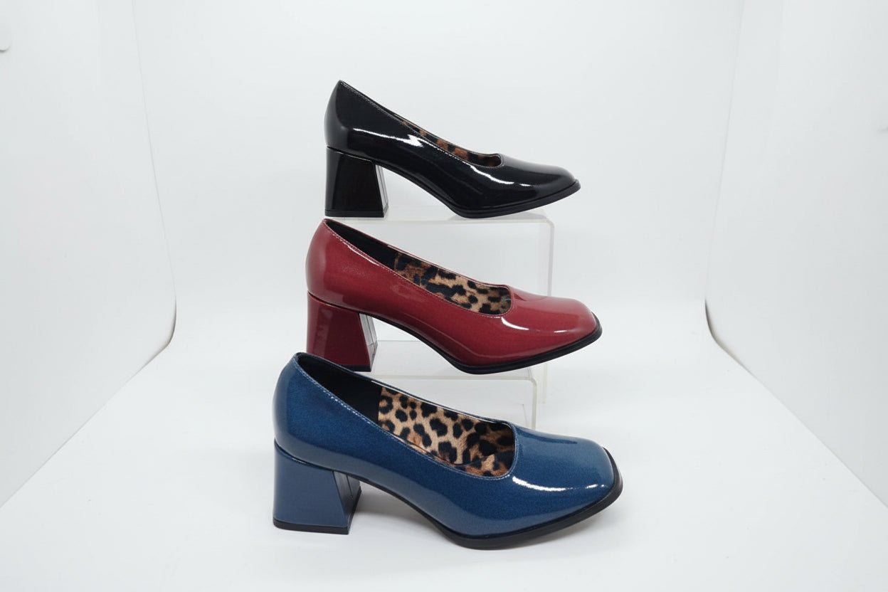 Mira Plain Women’s Heels – 5 CM Anti - Slip Classic Pumps | QMR Fashion - Qmr Fashion