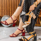 Mira Strappy Sandals Heels. - Qmr Fashion