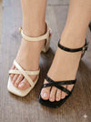 Mira Strappy Sandals Heels. - Qmr Fashion