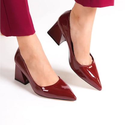 Nisa Turkish Capone Mid Heels – Women’s 6cm Comfort Shoes | QMR Fashion - Qmr Fashion