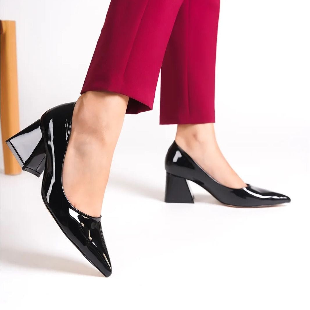 Nisa Turkish Capone Mid Heels – Women’s 6cm Comfort Shoes | QMR Fashion - Qmr Fashion
