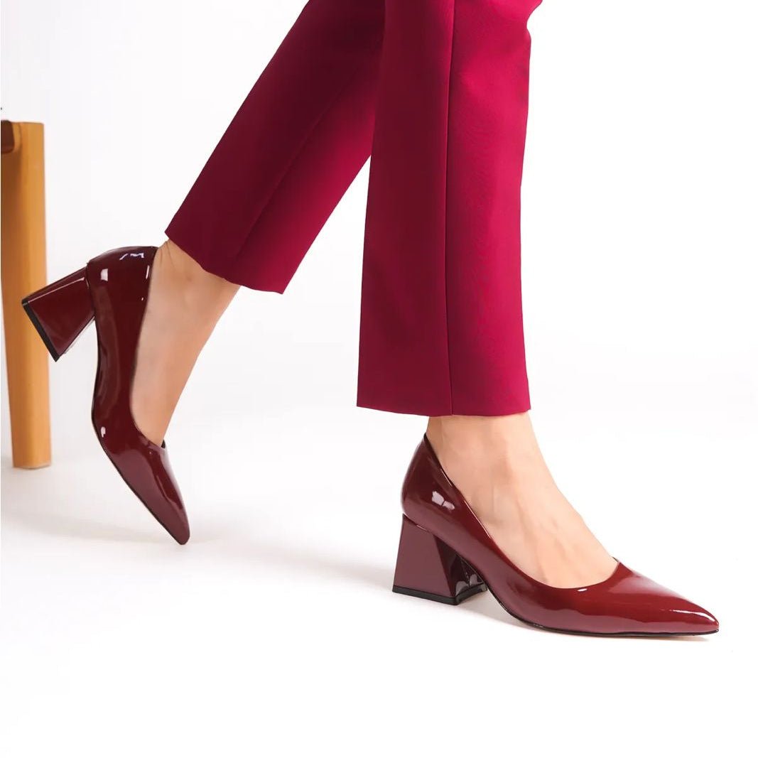 Nisa Turkish Capone Mid Heels – Women’s 6cm Comfort Shoes | QMR Fashion - Qmr Fashion