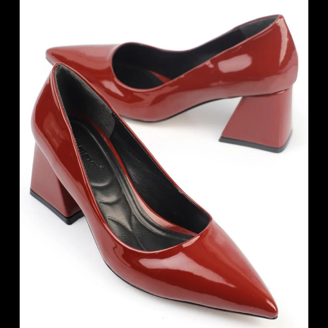 Nisa Turkish Capone Mid Heels – Women’s 6cm Comfort Shoes | QMR Fashion - Qmr Fashion