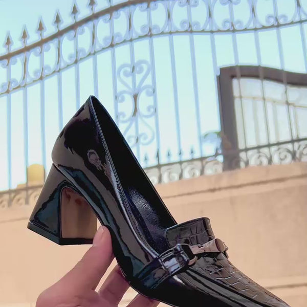 Lina -Turkish Capone High Heels - Block