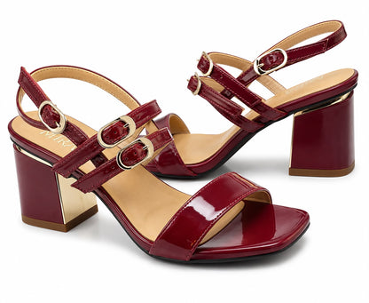 Mira Patent Leather — Women's High-Gloss Patent Flat Shoes | QMR Fashion Qmr Fashion