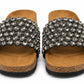 Glam Slides — Women's Embellished Luxury Flat Slide Sandals | QMR Fashion Qmr Fashion