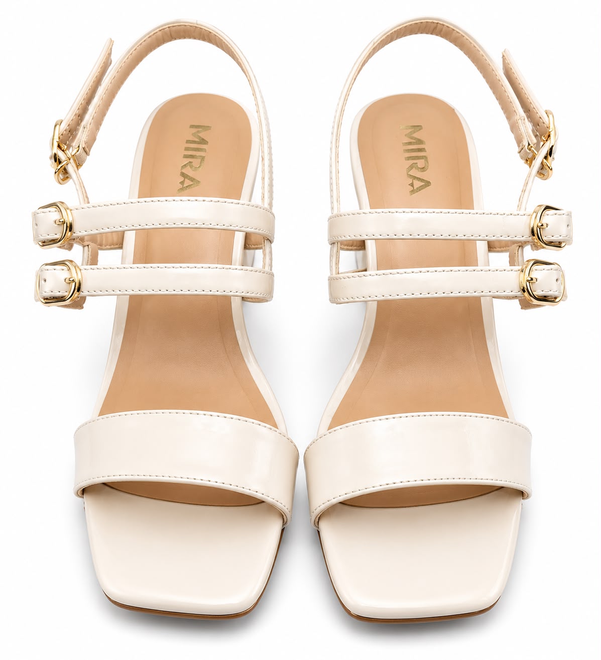 Mira Patent Leather — Women's High-Gloss Patent Flat Shoes | QMR Fashion Qmr Fashion