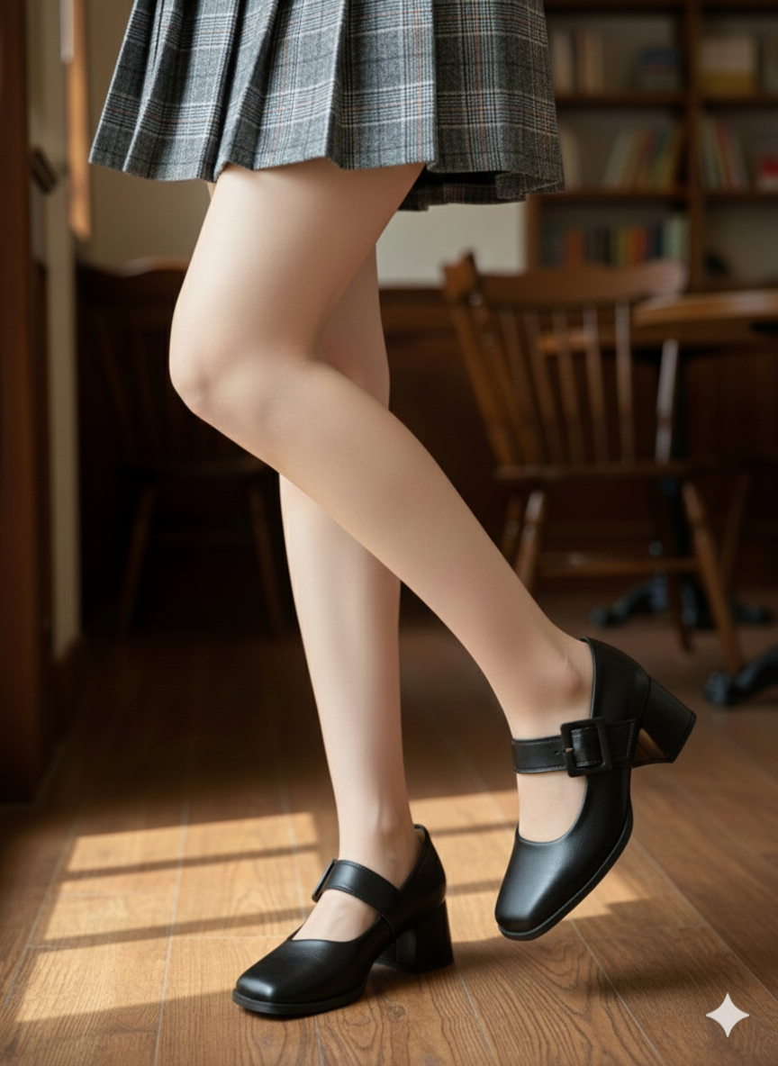 MIRA Classic Strap Heels