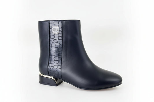 Mira Lamora Classic Leather Ankle Boot – Women’s Chic & Comfortable | QMR Fashion