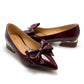 Bella Bow Heels Slip-On