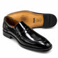 Men's Patent Leather Penny Loafers. Qmr Fashion