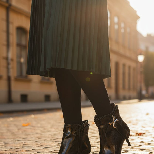 Mira Luxe Charm Ankle Boots