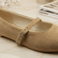 Suede Mary  Flats.
