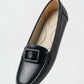 Buckle Detail Loafers Qmr Fashion