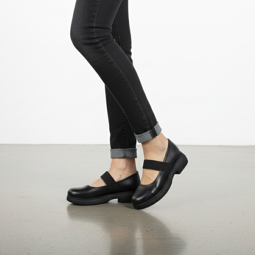 Classic Comfort Maroon Women’s Heels – Everyday Elegant Mid Heel | QMR Fashion