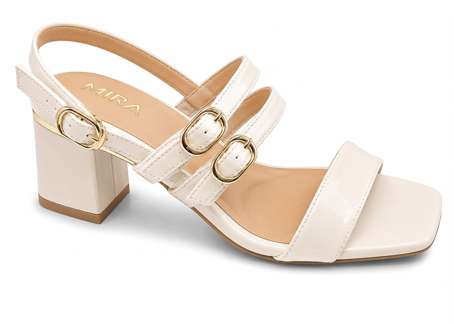 Mira Patent Leather — Women's High-Gloss Patent Flat Shoes | QMR Fashion Qmr Fashion