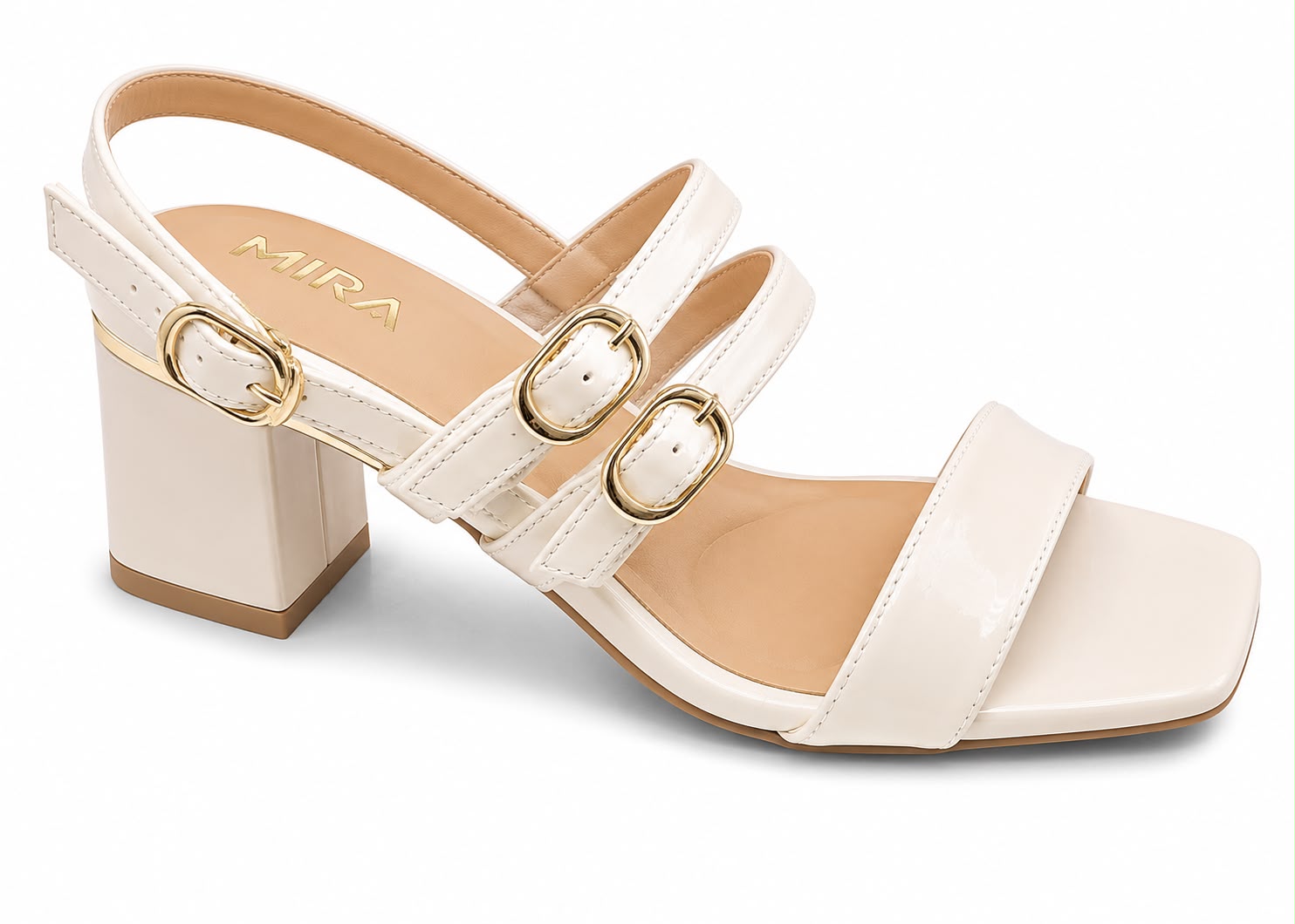 Mira Patent Leather — Women's High-Gloss Patent Flat Shoes | QMR Fashion Qmr Fashion