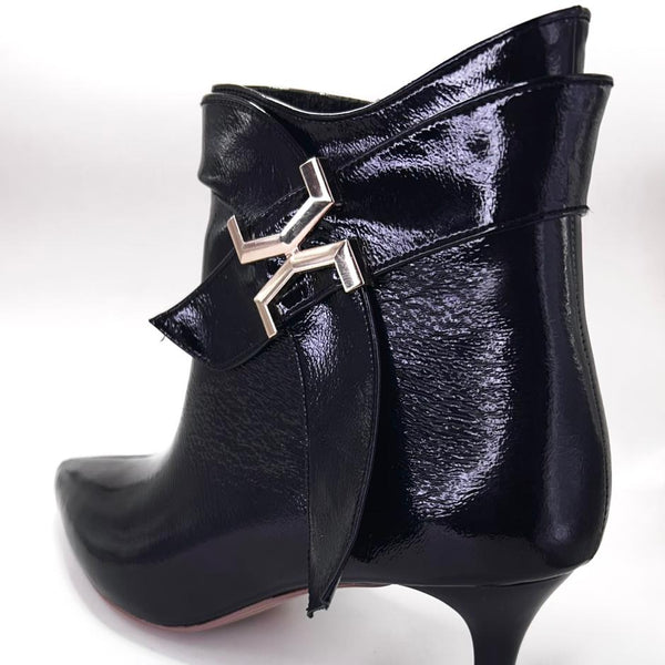 Mira Luxe Charm Ankle Boots