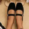 Simple Elite Flats – Women’s Buckle Slip - On Shoes | QMR Fashion - Qmr Fashion