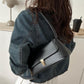 Vintage Lock Square Bag – Retro PU Leather Shoulder Handbag | QMR Fashion - Qmr Fashion