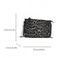 Wild Charm Leopard Clutch – Leopard Print Beaded Shoulder & Crossbody Bag | QMR Fashion - Qmr Fashion