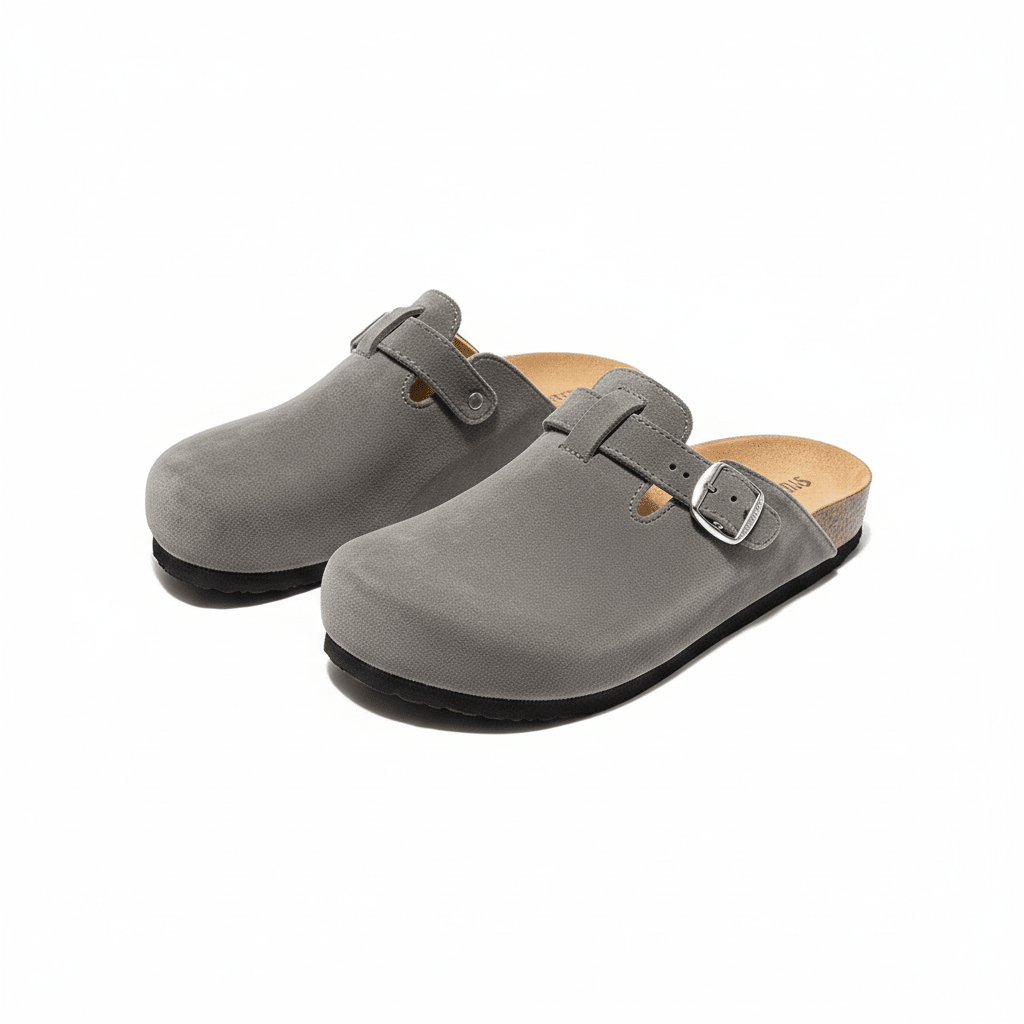 Women’s Comfort ASHCORE (Grey) Clogs – All - Day Support & Premium Sole | QMR Fashion - Qmr Fashion