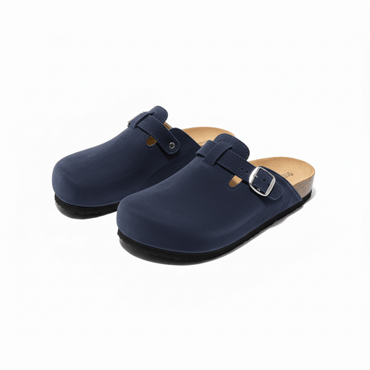 Women’s Comfy NAVYX (Navy) Clogs – All - Day Support & Premium Sole | QMR Fashion - Qmr Fashion