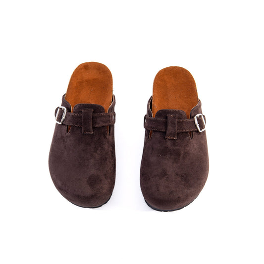 Women’s Pure Brown Clogs – Durable Sole & Maximum Comfort | QMR Fashion - Qmr Fashion